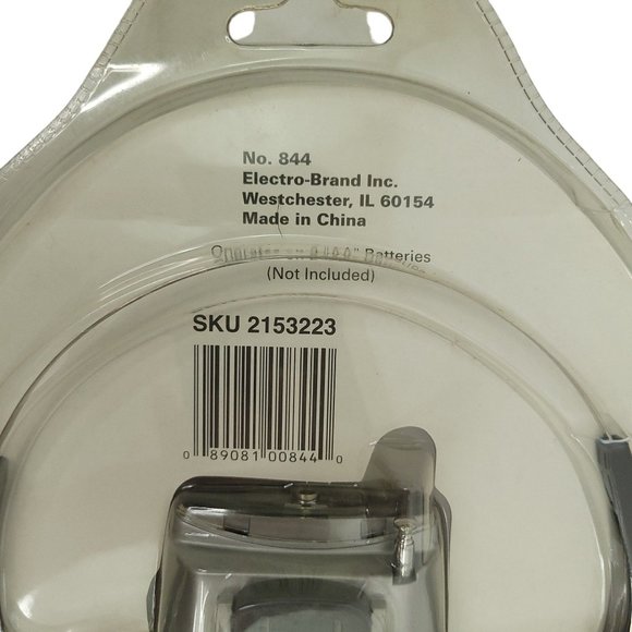 Electro Brand AM FM Portable Radio Model 844 Speaker Headphones New Old Stock - Picture 8 of 11